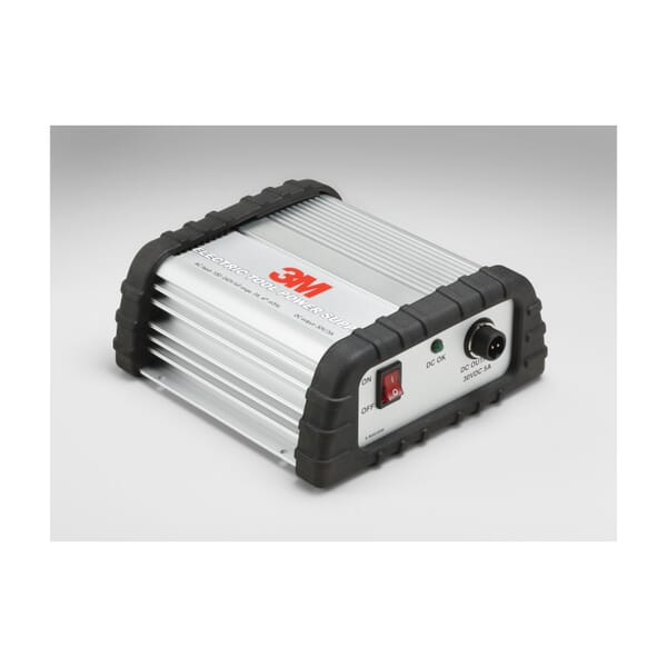3M 7100033661 Replacement Power Supply and Cord, For Use With 3M Electric Random Orbital Sanders, 100 to 240 V AC Input, 30 V DC 5 A Output, 47 to 63 Hz Frequency