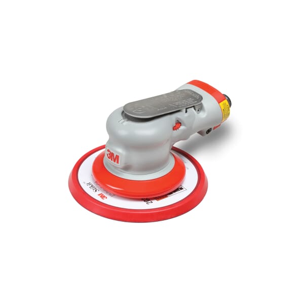 3M 7000045292 Non-Vacuum Pneumatic Orbital Sander, 6 in Pad, 17 scfm Air Flow, 6 dB