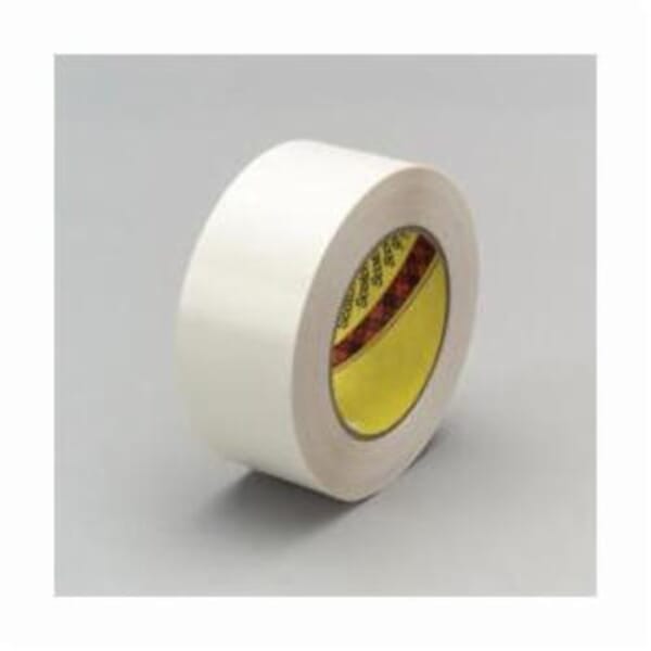 3M 5114141468 Wafer DeTaping Tape, 100 m L x 25 mm W, 0.068 mm THK, Polyester, Rubber Adhesive, Silicon Backing