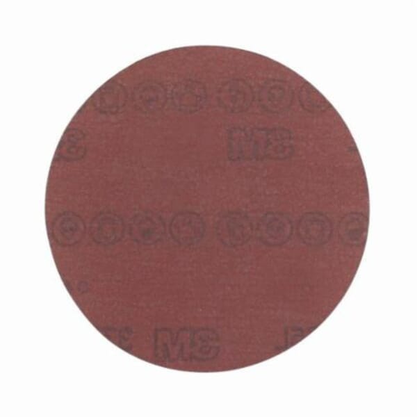 Hookit 7100106640 Open Coated Film Disc, 5 in Dia Disc, 60 Grit, Medium Grade, Aluminum Oxide Abrasive, Film Backing