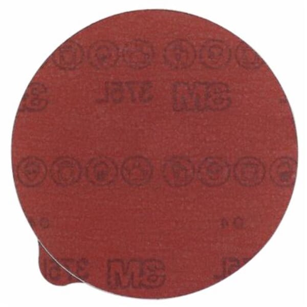 Stikit 7100106627 Film Disc, 6 in Dia Disc, 60 Grit, Medium Grade, Aluminum Oxide Abrasive, Film Backing