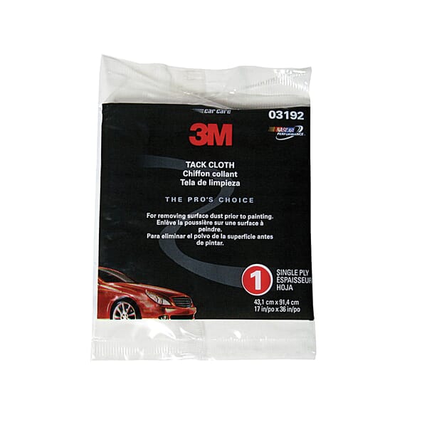 3M 7100143450 Tack Cloth, 36 in L x 18 in W, Yellow