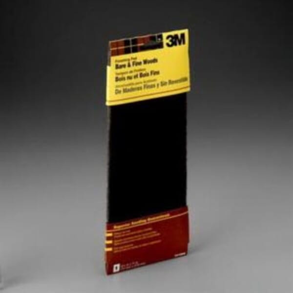 3M 7010383728 Finishing Pad, 11 in L, 4-3/8 in W W/Dia, Medium Grade