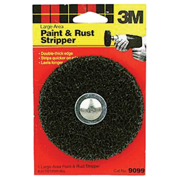 3M 7010375230 Paint and Rust Stripper, 4 x 1 in Container, Black, Metal
