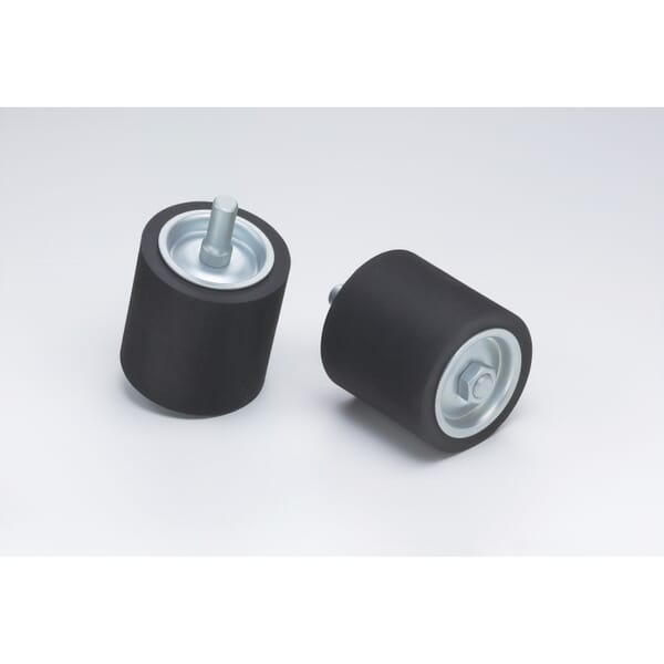 3M 7010365430 Rubber Cushion Polishing Wheel, 3 in Dia Wheel x 3 in THK Wheel, 1/2 in Center Hole