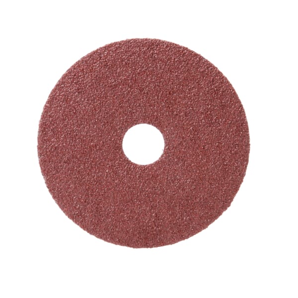 3M 7000118932 Close Coated Fibre Disc, 4-1/2 in Dia Disc, 7/8 in Center Hole, 36 Grit, Very Coarse Grade, Aluminum Oxide Abrasive, Arbor Attachment