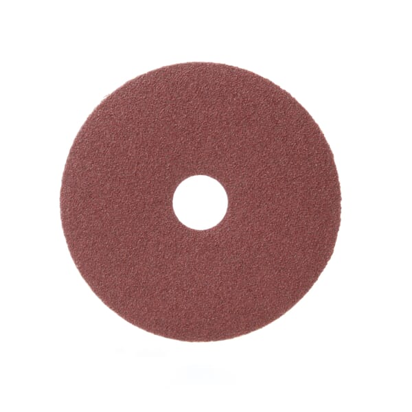 3M 7000118938 Close Coated Fibre Disc, 4-1/2 in Dia Disc, 7/8 in Center Hole, 60 Grit, Medium Grade, Aluminum Oxide Abrasive, Arbor Attachment