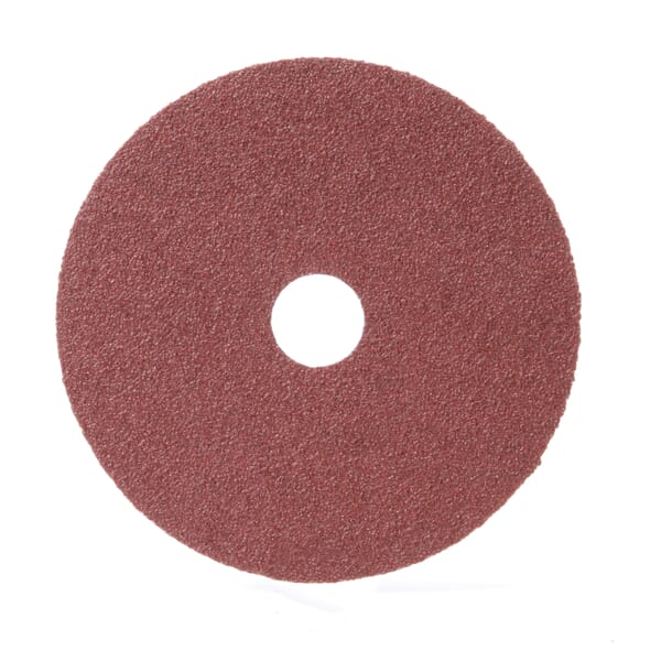 3M 7000118937 Close Coated Fibre Disc, 5 in Dia Disc, 7/8 in Center Hole, 50 Grit, Coarse Grade, Aluminum Oxide Abrasive, Arbor Attachment