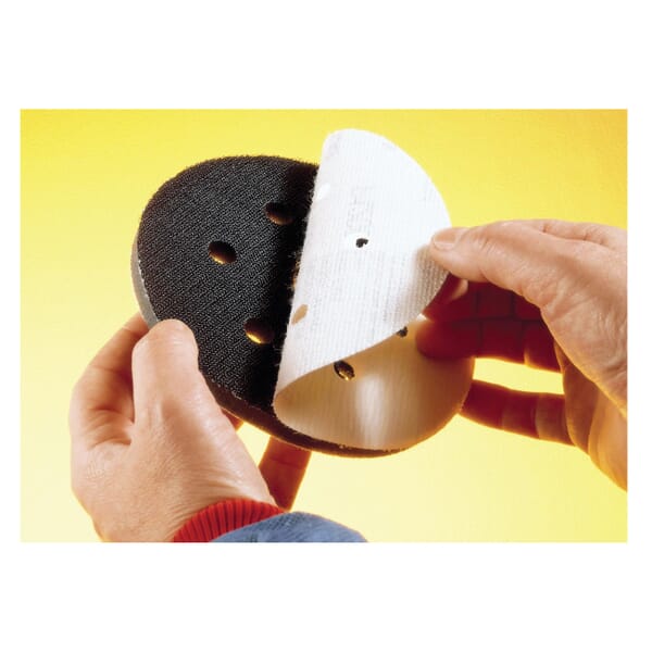 3M 7000118576 Roll Film Disc, 5 in Dia Disc, 120 micron Grit, Fine Grade, Aluminum Oxide Abrasive, Polyester Film Backing