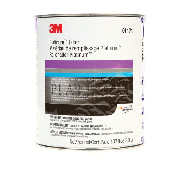 3M 7000125035 Platinum Filler, 1 gal Container