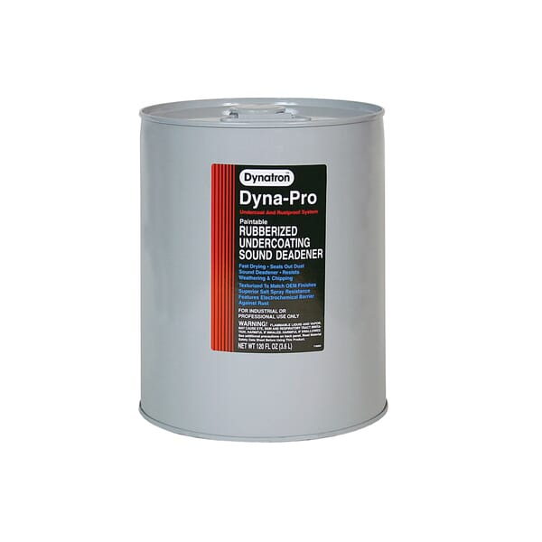 3M 7100142943 Dyna-Pro Rubberized Undercoating, 1 gal Container, Liquid Form, Black, 300 sq-ft Coverage, 1 to 2 hr Curing