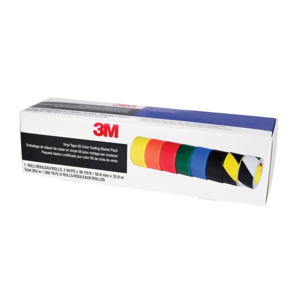 3M 7100123108 1-Sided Tape, 36 yd L x 2 in W