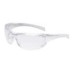 3M 7837111819 Economy Lightweight Protective Eyewear, Anti-Scratch, Clear Lens, Plastic Frame, Polycarbonate Lens