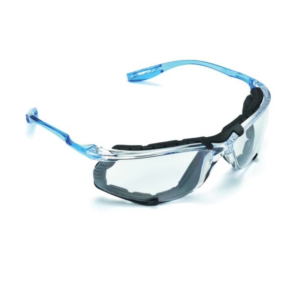 3M 7837111872 Economy Protective Eyewear, Anti-Fog, Clear Lens, Frameless Frame, Plastic/Foam Lined Frame, Polycarbonate Lens, ANSI Z87.1-2015, CSA Z94.3