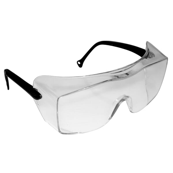 3M OX 078371-12163 12163-00000-20 Protective Eyewear, Anti-Fog/Anti-Scratch, Clear Lens, Frameless Frame, Black, Plastic Frame, Polycarbonate Lens, ANSI Z87.1-2015, ANSI/ISEA Z89.1-2014 Type 1 redirect to product page