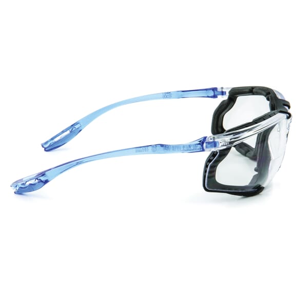 3M 078371-66270 CCS Series Premium Reader Eyewear, 2 Diopter, Clear Lens, Blue, Plastic Frame, Polycarbonate Lens, Yes UV Protection, ANSI Z87.1-2015, CSA Z94.3-2007