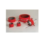 3M 7000006376 Ultra Pipe Device, For Use With Firestop 6 in Non-Metallic Pipe, 3 hr Fire Rating, Plastic