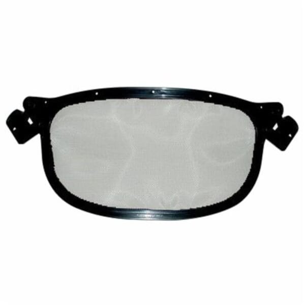 Peltor 093045-93617 Lightweight Faceshield, Black Visor Nylon Mesh/Polyamide Visor 6-1/2 in H x 11-1/2 in W