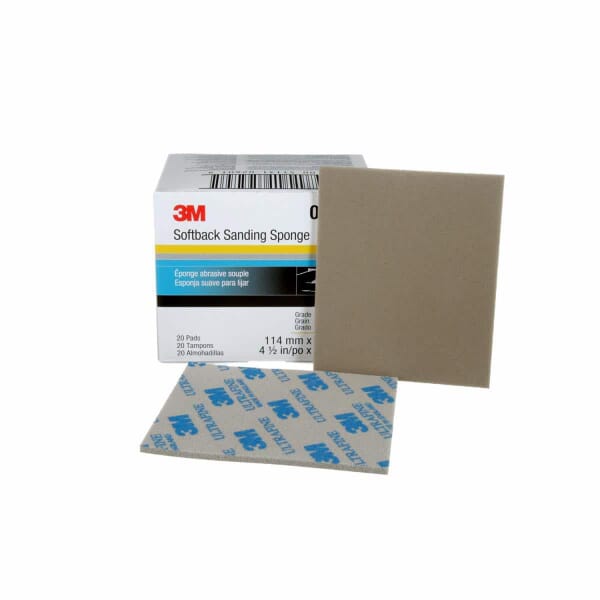 3M 7000000592 2601 Sponge, 5.5 in L 4.5 in W, Ultra Fine Grade