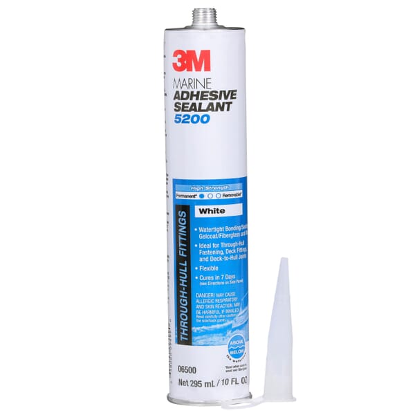3M 7000000623 5200 Multi-Purpose Sealant, 1 gal Cartridge, White