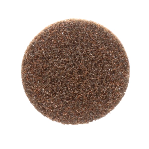 3M 7000000752 SC SE Durable Non-Woven Surface Conditioning Disc, 2 in Dia Disc, Coarse Grade, Aluminum Oxide Abrasive, Type TR Attachment