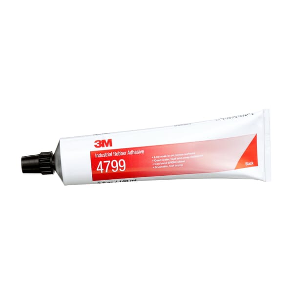 3M 7000000926 4799 Adhesive, 5 fl-oz Tube, Black