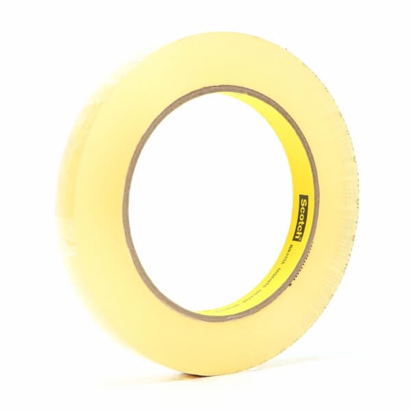 3M 7000001157 665 Removable Repositionable Tape, 72 yd L 0.5 in W, 3.5 mil THK, Acrylic Adhesive, UPVC Backing, Transparent