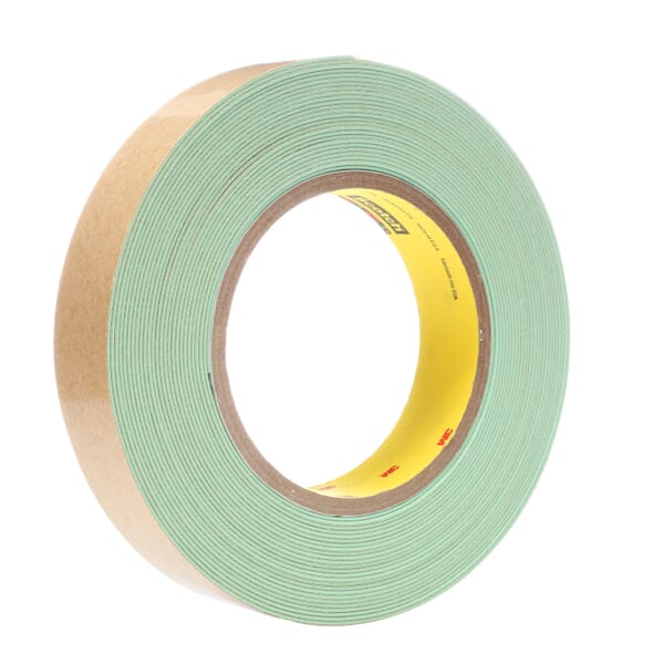 3M 7000001170 500 Tape, 10 yd L 1 in W, 36 mil THK, Acrylic, Rubber Backing