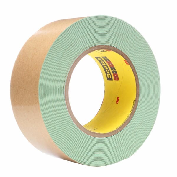 3M 7000001171 500 Tape, 10 yd L 2 in W, 36 mil THK, Acrylic, Rubber Backing