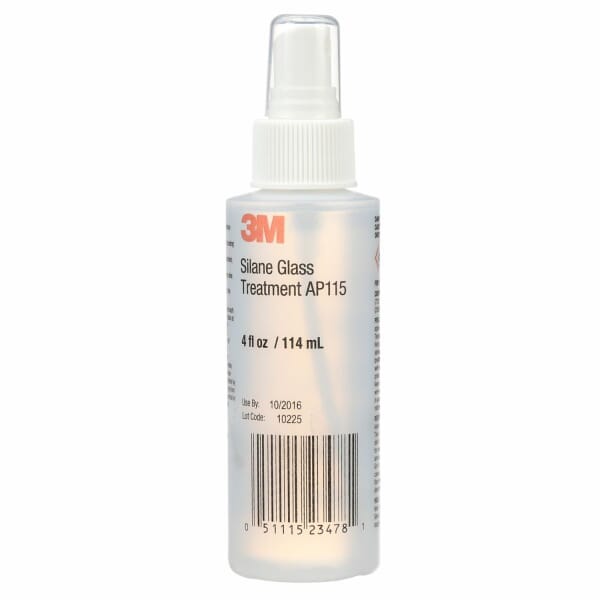 3M 7000001327 AP115 Glass Treatment, 4 fl-oz Bottle