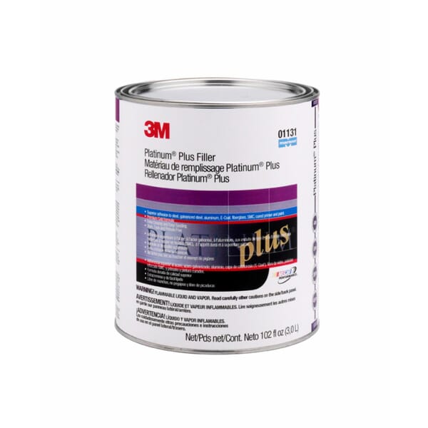 3M 7000001498 1131 Premium Filler, 1 gal Can, Gold