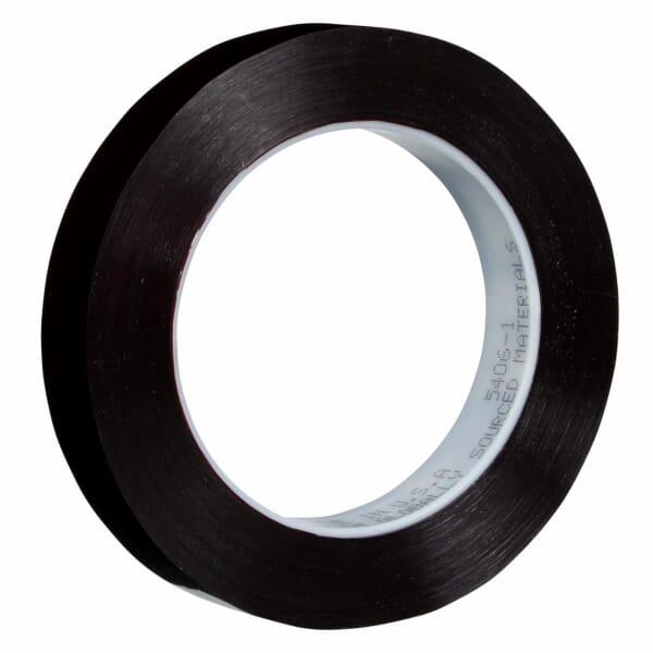 3M 7000001554 616 Film Tape, 72 yd L 0.75 in W, 2.4 mil THK, Rubber Adhesive, UPVC Backing, Ruby Red