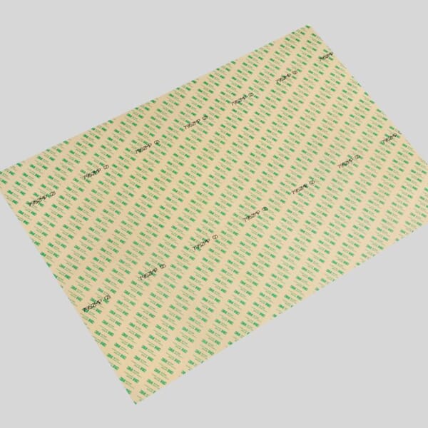 3M 7000001567 7952MP Double Lined Adhesive Transfer Tape, 1 yd L 24 in W, 2 mil THK, Acrylic Adhesive, Tan