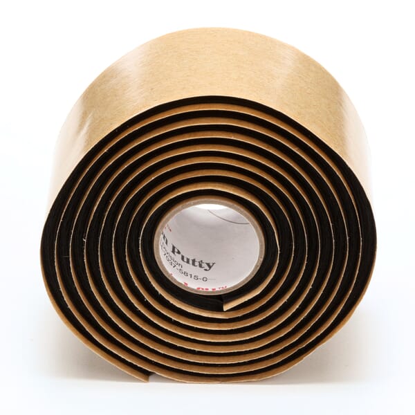 3M 7000006089 Electrical Insulation Putty Tape, 60 in L x 1-1/2 in W, 125 mil THK, Mastic Adhesive, Putty Backing