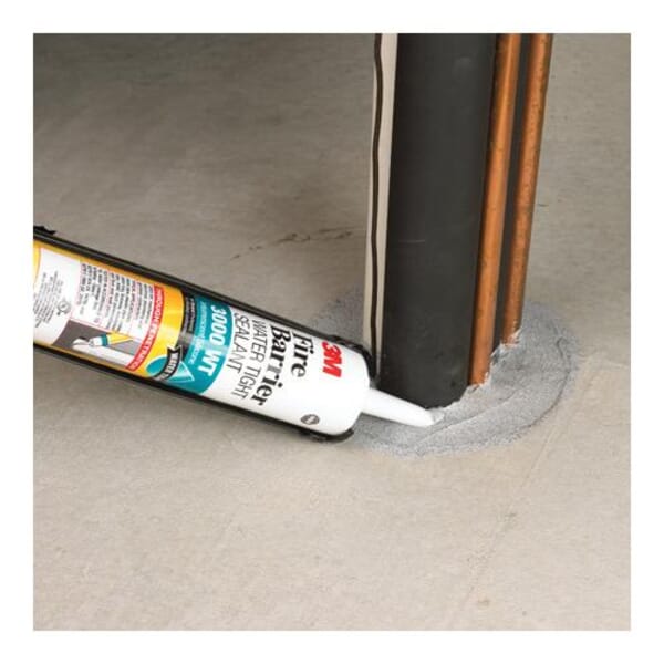 3M 7000006386 Water Tight Sealant, Cartridge Container, Gray