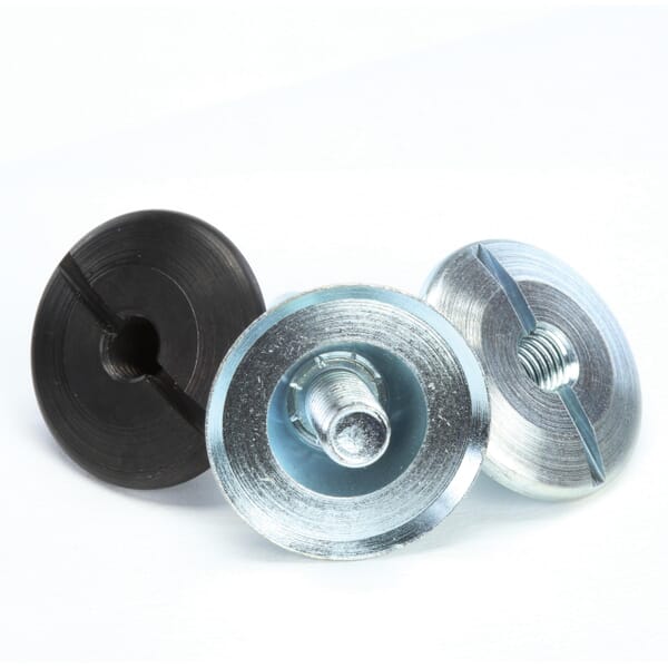 3M 7000028456 Regular Unitized Wheel Mandrel, 3/8 in, 2 to 3 in Dia Wheel, 1/8 to 1/2 in W Wheel, 1/4 in Shank, 1-3/4 in OAL, For Use With Unitized Wheel