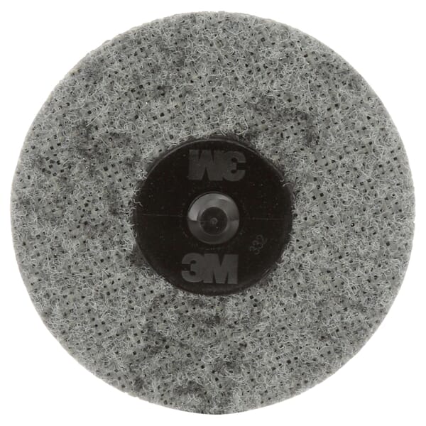 3M 7000028501 SC SE Durable Non-Woven Surface Conditioning Disc, 3 in Dia Disc, Super Fine Grade, Silicon Carbide Abrasive, Type TR Attachment