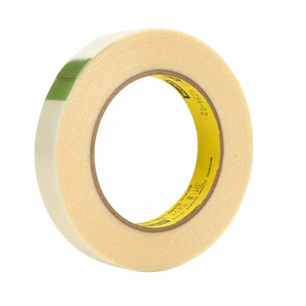 3M 7000029144 5423 Film Tape, 18 yd L 0.75 in W, 12 mil THK, Rubber Adhesive, Polyethylene Backing, Transparent
