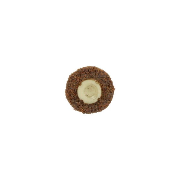 3M 7000035851 SC SE Durable Non-Woven Surface Conditioning Disc, 3/4 in Dia Disc, Coarse Grade, Aluminum Oxide Abrasive, Type TS Attachment