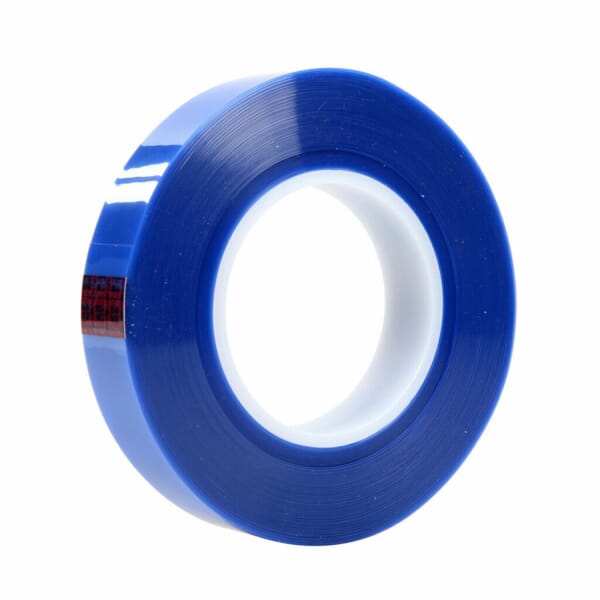 3M 7000036203 8905 Tape, 72 yd L 1 in W, 6.4 mil THK, Silicone Adhesive, Polyester Backing
