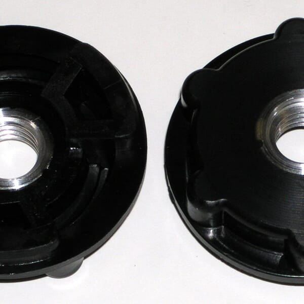 3M 7000045288 Low Profile Disc Pad Hub, 2-1/2 in W/Dia, For Use With 4 to 9 in Face Plate