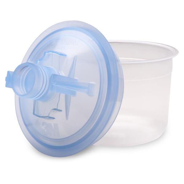 3M 7000045482 Lid and Liner Kit, For Use With 3M PPS Paint Preparation System, 125 micron, 3 oz