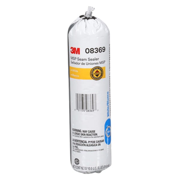 3M 7000045483 Seam Sealer, 310 mL Container, Paste Form, White, 30 min Curing