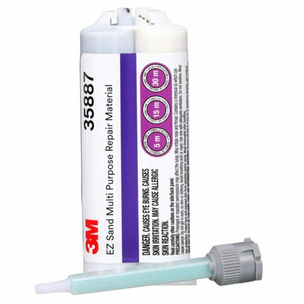 3M 7000045496 35887 Multi-Purpose Adhesive, 47.3 mL Cartridge, Gray/White, 24 hr Curing