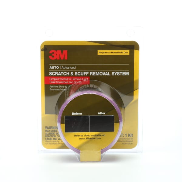 3M 7100334089 Scratch Removal System, Slight Solvent Odor/Scent, Liquid Form