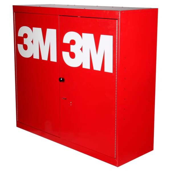 3M 7000045687 2500 Abrasive Organizer, 33 in L, 31 in W/Dia, 25 in H, Steel