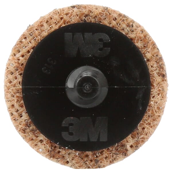 3M 7000045887 SC SE Durable Non-Woven Surface Conditioning Disc, 1-1/2 in Dia Disc, Coarse Grade, Aluminum Oxide Abrasive, Type TR Attachment