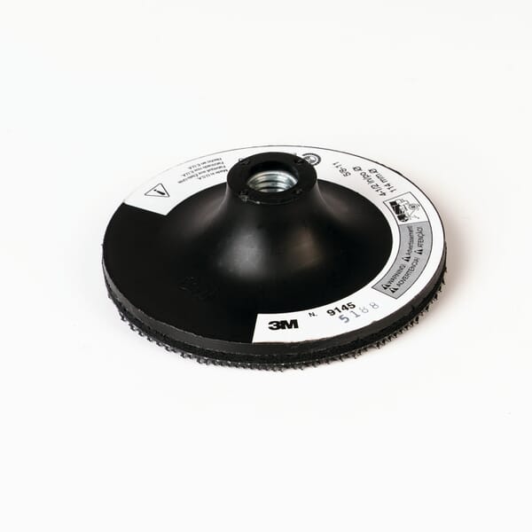 3M 7000046035 Regular Pad, 4.5 in Dia Pad, 8.58 in L 6.06 in W, Hook and Loop Attachment