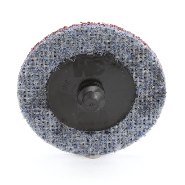 3M 7000046110 SE-DR Disc, 2 in Dia Disc, Medium Grade, Aluminum Oxide Abrasive, TR Attachment