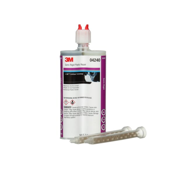 3M 7000046371 4240 High Performance Instant Adhesive, 2 mL Cartridge, Black/Transparent
